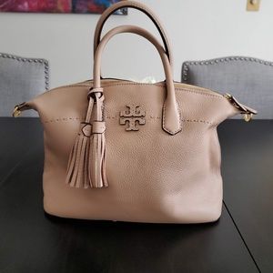 Tory Burch McGraw Slouchy Leather Satchel